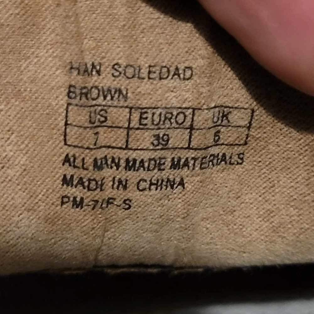 Born Mens Han Soledad Lace-Up Brown Shoes Size 7